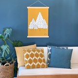 Hangings The Forest - Cotton - Light Wood - Design : Les petites hirondelles 6
