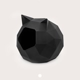 Niche TAO - Noire avec oreilles  - Blanc - Design : Catalpine 5