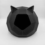 Niche TAO - Noire avec oreilles  - Blanc - Design : Catalpine 3