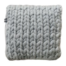 BOHO chunky knit pillow