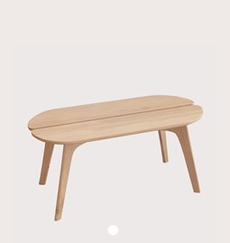 Giverny coffee table - oak