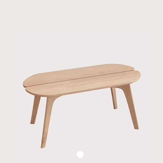 Table basse Giverny - chêne  - Design : Ammó
