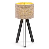 Lampe FLAX#8 - Lin - Noir - Design : EXSUD 2