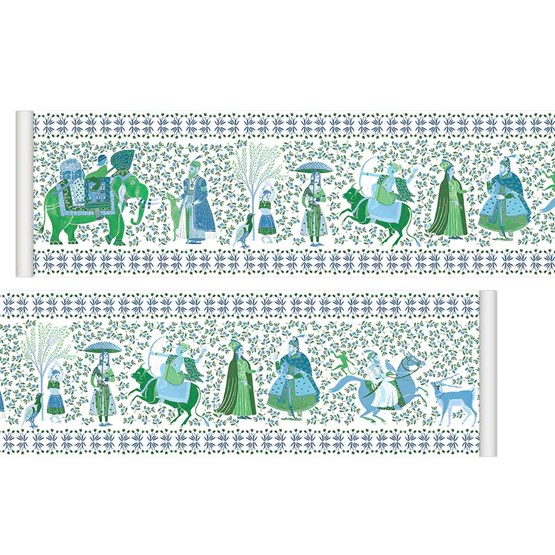 Frieze Chalana - Emerald  - Green - Design : Little Cabari