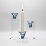 Set de bougeoirs THARROS - Bleu - Bleu - Design : KANZ Architetti 4