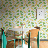 Wallpaper AYA - Green - Green - Design : Mues Design 2