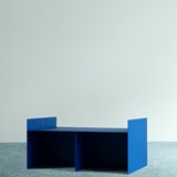 Table basse profonde - Bleu 4