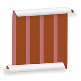 Wallpaper MARCEAU - Terracotta - Brown - Design : Mues Design 4