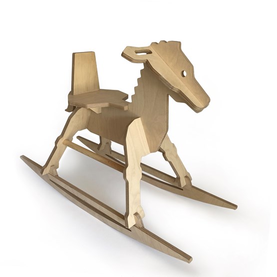 MARTY Rocking Horse zebra - wood - Design : Studio Ruthy Design