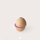 Vase LES COQUETTES - beech wood / fuchsia - Pink - Design : Beatrix Li-Chin Loos 7