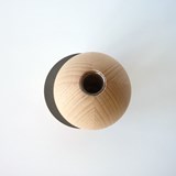 Vase LES COQUETTES - beech wood / dark grey - Grey - Design : Beatrix Li-Chin Loos 5