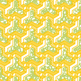 Wallpaper MOKOBÉ - Yellow - Yellow - Design : Mues Design 3