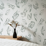 Wallpaper NINA - Grey - Grey - Design : Mues Design 2