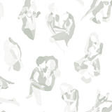 Wallpaper NINA - Grey - Grey - Design : Mues Design 3