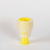 Double candle holder 2.21.2 - yellow 5