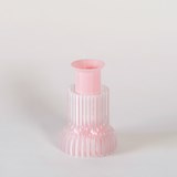 Double candle holder 2.21.1 - pink 4