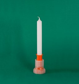 Double candle holder 2.21.1 - orange