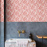 Wallpaper ROBINSON - Rose - Pink - Design : Mues Design 2
