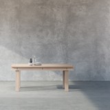 Table ROXO L250 - Frêne - Bois clair - Design : FEIT Design 2