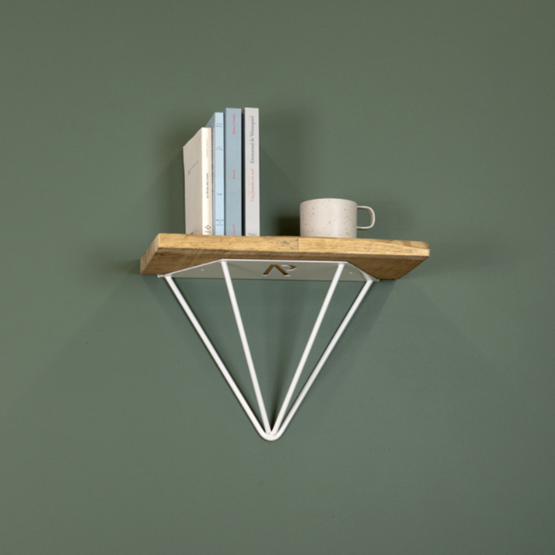 Shelf wall support LE FORMIDABLE - etienne white - Design : Ripaton