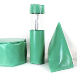 OLA - poufs et sac de plage - vert  5