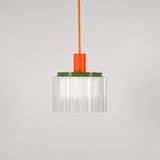 Lampe suspension 3D GIGI 2 - Orange - Design : Warren & Laetitia 5