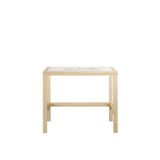 Berceau évolutif NINA + table à dessin LUCA - Frêne / Potiron - Bois clair - Design : FEIT Design 10