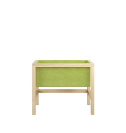 Berceau évolutif NINA + table à dessin LUCA - Frêne / Bambou