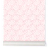 Papier-peint Maracas - Rose - Rose - Design : Little Cabari 2