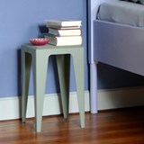 Stool CHAMFER - Lavender Leaf Green - Green - Design : WYE Design 5