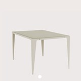 Table CHAMFER -  Gris Soie  6
