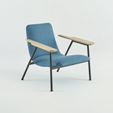 PLUME armchair - Oak 3