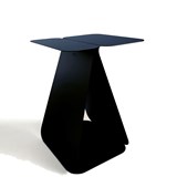 Table YOUMY rectangulaire asymétrique - noir anodique 2