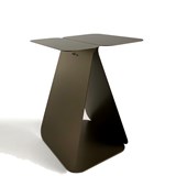 Table YOUMY rectangulaire asymétrique - bronze anodique 2