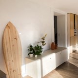 Surfboard - pine - Light Wood - Design : Little Anana 3