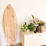 Surfboard - pine - Light Wood - Design : Little Anana 4