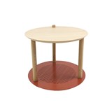 Petite table ronde by Constance - Terracotta 3