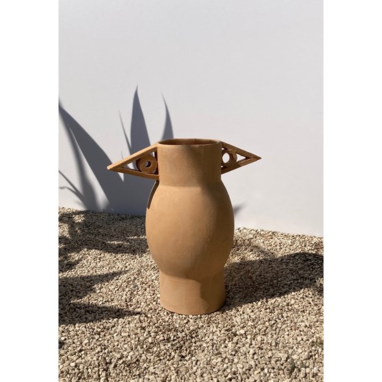 Pot LES INSÉPARABLES #2  - Terracotta - Design : Léa Ginac