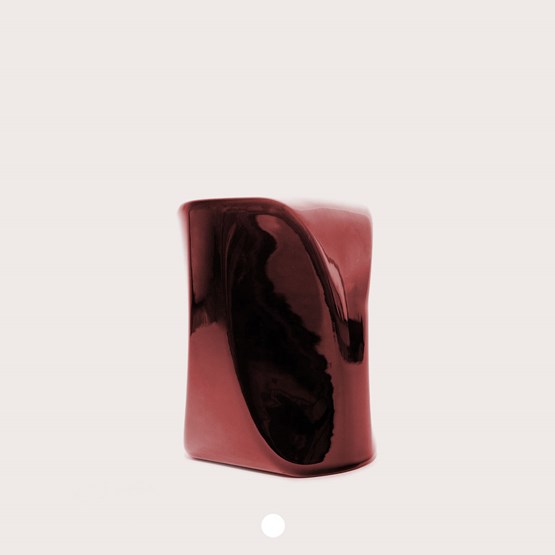 Auguri Candle Jar  - Burgundy - Red - Design : Amoriæ