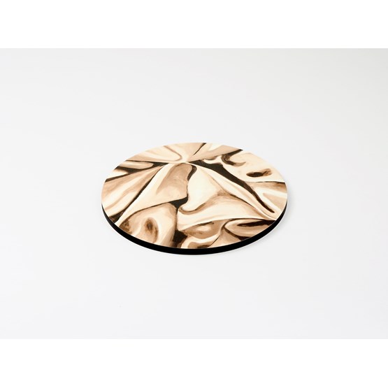 Dessous de plat DRAPÉ - Beige  - Beige - Design : Studio Matériel