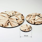 Coasters DRAPÉ - Beige - Beige - Design : Studio Matériel 2