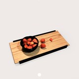 Wooden presentation tray - Design : Dikroma création 7