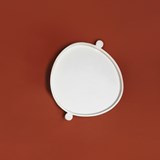 Ceramic flat serving dish - UltraBold - white 3