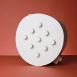 Ceramic deep serving dish - UltraBold - white 2
