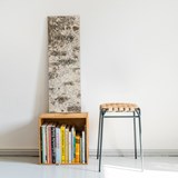 Wall panel Birch bark -  white - Grey - Design : Anastasiya Koshcheeva 4