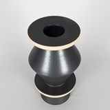 Vase 21/5 - black stoneware 3