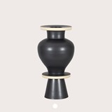 Vase 21/8 - black stoneware 4