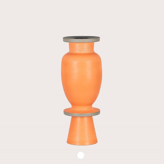 Vase 21/13 - two-tone stoneware - Design : Lutz Könecke