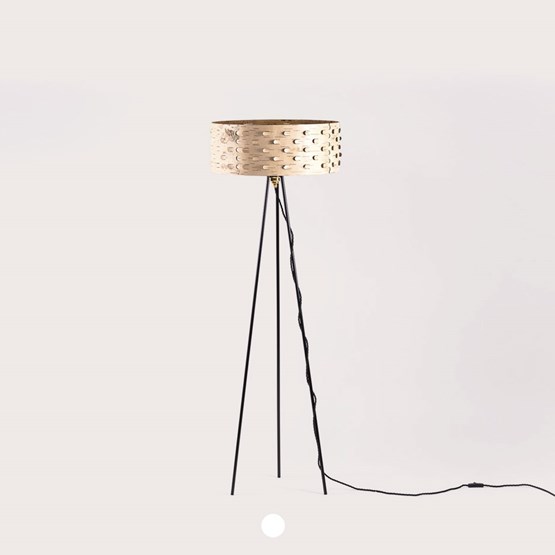 SVETOCH Floor Lamp (SS50) - Birch bark  - Design : Anastasiya Koshcheeva