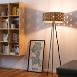 SVETOCH Floor Lamp (SS50) - Birch bark  3